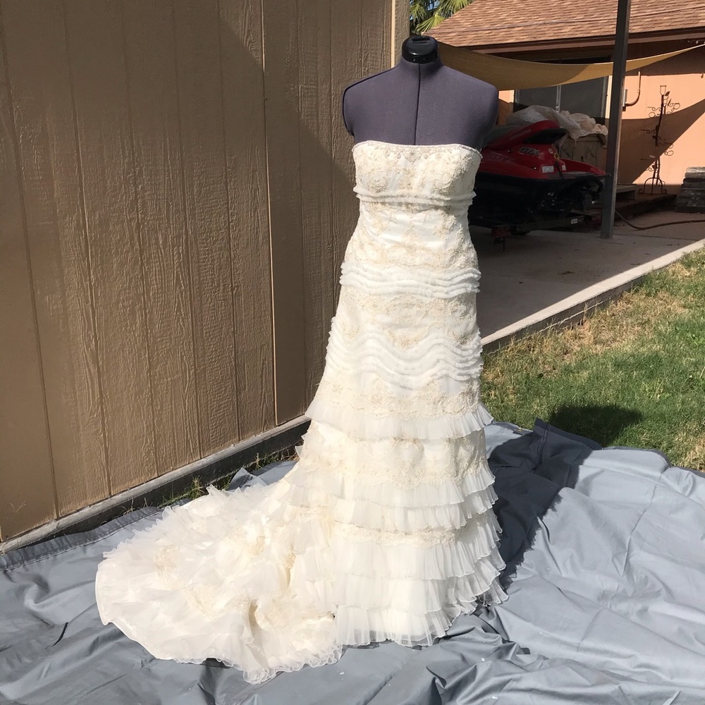 Oleg Cassini Wedding Gown